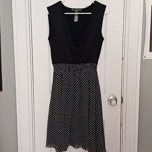 Black polka dot